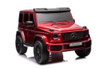 Mamido Elektrické autíčko Mercedes G63 XXL 4x200W 24V MP4 červené