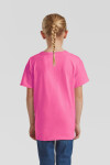 Fruit of the Loom Kids Valueweight T Detské tričko 16.1033 svetloružové light pink 128