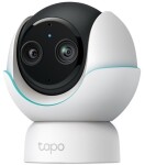 TP-Link Kamera sieciowa na monitorovanie, obracanie, nachylanie, farba, dzień i noc - 2560 x 1440 (szeroki) / 1920 x 1080 (teleObjektív) - 2K, 1080p - Audio - drahtlos - Wi-Fi - Bluetooth 5.0 - H.264 - 5 V