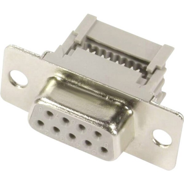 HARTING 09662187500 D-SUB zásuvková lišta 180 ° Pólov: 15 IDC 1 ks; 09662187500