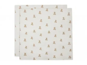 Jollein Plienky zavinovacie 2 ks 115x115 cm Teddy Bear (535-852-66095)