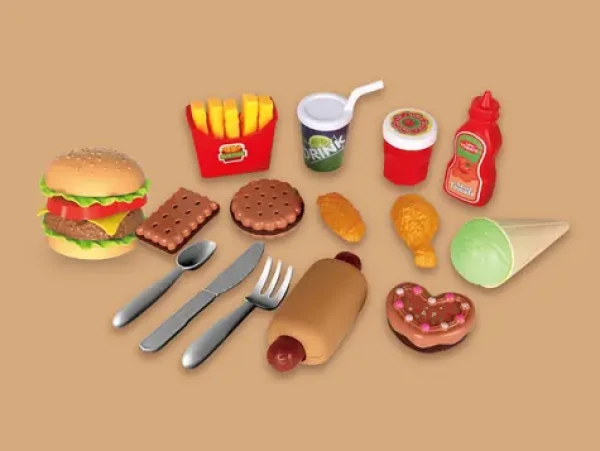 PLEJO Obedový set Hambuger