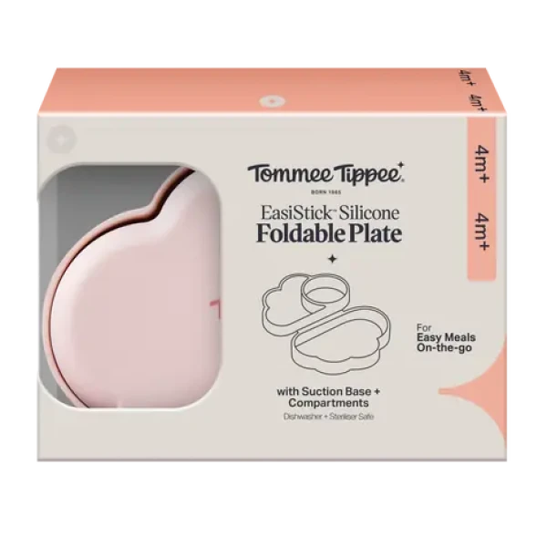 Tommee Tippee Silikónový desiatový box ružová (448743-T)
