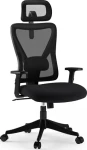 SENSE7 Tone čierna / Kancelárske ergonomické kreslo / nosnosť 130 kg (5902659844712)