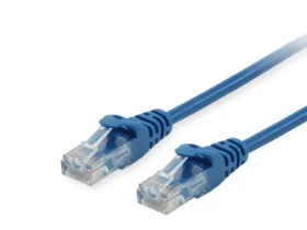 Equip Cat6a modrá / Patch kábel / U/UTP / RJ-45 / 1,5 m / LSZH (603133)