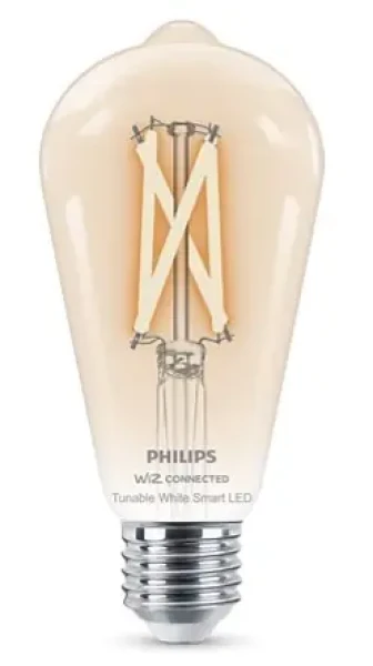 Philips SMART filament ST64 E27 7W / múdra LED žiarovka / 806 lm / 2700 - 6500 k / stmievateľná (929003018621)
