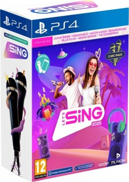 Plaion Gra PlayStation 4 Lets Sing 2025 2-mic