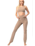 Tepláky Key Hot Touch LHE 729 3 S-XL tmavě béžová XL