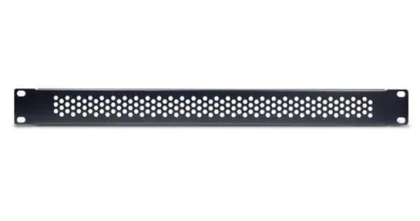 Inter-tech Krycí panel 19" 1U čierna / Krycí panel / RAL 9005 / 482x45x11mm (88887318)