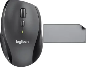 Logitech M705 Marathon + Studio Series stredne šedá / Sada bezdrôtová myš + podložka