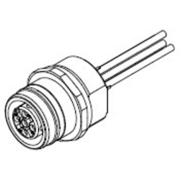 Molex upravený zástrčkový konektor pre senzory - aktory, 1200845109, 1 ks; 1200845109