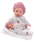 Antonio Juan 11115 KIKA - realistická bábika so zvukmi a mäkkým látkovým telom - 27 cm