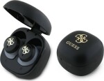 Guess Guess Bluetooth headphones GUTWSJ144ESK TWS + docking station black/black Iridescent 4G Printed Logo