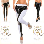 Sooo Hot! Koucla Letherlook Pant with PushUp Look