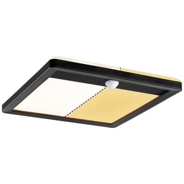 Paulmann 94709 Lamina PIR 2200K eck. schwarz LED stropné svietidlo LED 14 W čierna; 94709