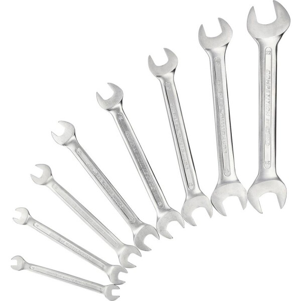 KS Tools 512.0208 512.0208 sada obojstranných vidlicových kľúčov 8-dielna; 512.0208