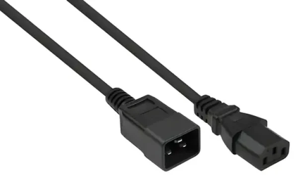 Kabelmeister C20-C13 černá / Prodlužovací napájecí kabel / 3 m (SK2030-S030)