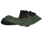 Bushman Ponožky Wool set, čierne, hnedé, zelené 36-38