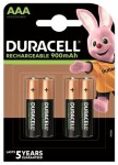 DURACELL - Nabíjací AAA 900mAh 4 ks (42412)