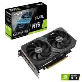 Asus Dual GeForce RTX 3060 V2 OC 12GB / Grafická karta / GDDR6 / 192-bit / 1x HDMI + 3x DP (90YV0GB2-M0AA10)