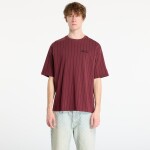 Tričko New Era Pinstripe Os Tee UNISEX Frosted Burgundy XL