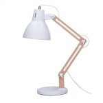 Solight WO57-W stolná lampa Falun biela / E27 (8592718026844)