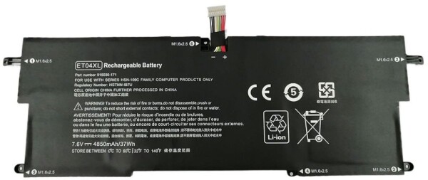 PurePower Notebook Battery for HP 36.86Wh
