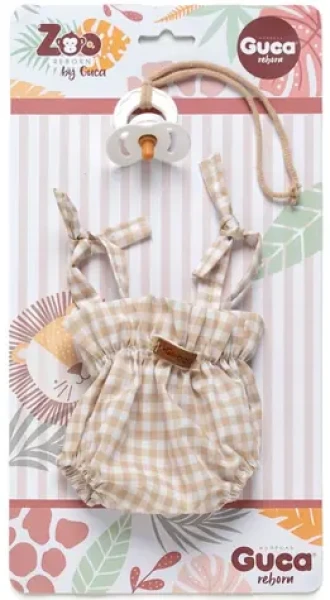 Guca OP991 oblečenie pre opičku bábätko REBORN veľkosti 32 cm s príslušenstvom