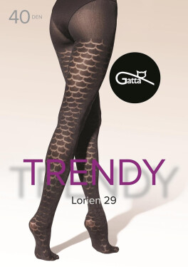 Pančuchy Gatta Lorien wz.29 40 den 2-4 nero 4-L