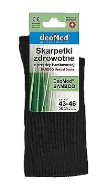 Zdravotné ponožky 07-2024 JJW Bamboo brown - Deo Med 39-42
