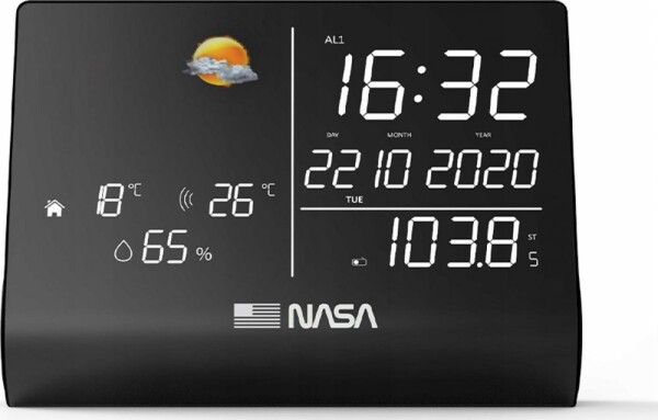 NASA Nasa Stacja Pogody Pogodowa Wsp1300 Głośnik Radio