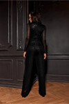 Dámsky overal WPS357-2 black - Roco Fashion L