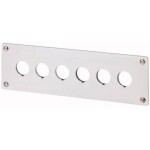 Eaton M22-E6 zabudovateľný rámček 6 inštalačných pozícií (Ø x v) 22 mm x 72 mm sivá 1 ks; 216547