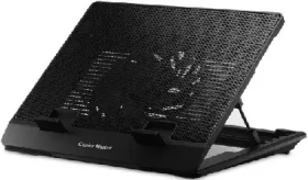 Coolermaster chladiaci podstavec NotePal ErgoStand Lite / pre NTB 13-15.6" / USB hub / 160mm fan / nastaviteľný / čierny (R9-NBS-ESLK-GP)