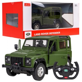 RASTAR Auto na diaľkové R/C ovládanie Land Rover Defender Rastar 1:14 zelené