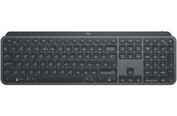 Logitech MX Keys čierna / bezdrôtová klávesnica / USB / BT / DE layout (920-010244)