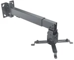 Manhattan Držiak projektora čierny / Držiak / stropný a nástenný / nosnosť 20 kg / výška 43-65 cm (461207)