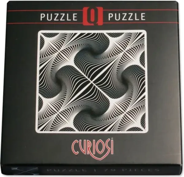 CURIOSI Štvorcové puzzle Q Shimmer: Ilúzia I
