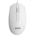 Marvo MS003 biela / Myš / optická / 1000 DPI / 3 tlačidlá / USB-A / 1.25m (MS003 WH)