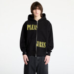 Mikina PLEASURES Split Zip Hoodie Black S