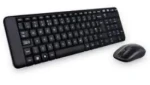Logitech Wireless Desktop MK220 HU / bezdrôtová klávesnica + myš / USB / Čierna / HU (920-003167)