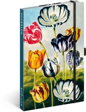NOTIQUE Notes Tulipány Kataríny Winterovej, linajkový, 13 x 21 cm (A-35791)