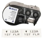 BRADY Metalizované polyesterové štítky 25,4x50,8mm biele / Štítky do tlačiarne / Polyester / 140 ks (M4-60-428)