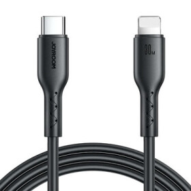 Joyroom SA26-CL3 Nabíjací kábel USB-C (M) - Lightning (M) 30W 1m čierna (SA26-CL3 1m black)