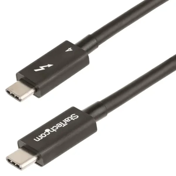 StarTech Thunderbolt 4 50cm / Kábel / 40Gbps / 100W PD / 4K/8K / Intel Certified (TBLT4MM50CM)