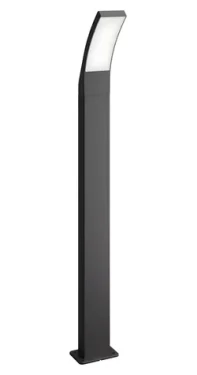 Philips Splay antracitová / Vonkajšie stĺpikové LED svietidlo / 12W / 1100lm / 2700K / IP44 (SKL000396644)