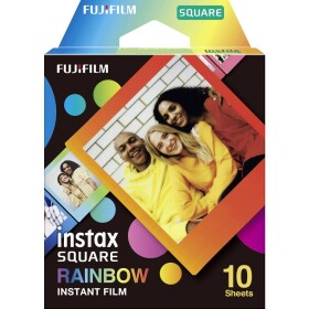 Fujifilm Instax SQUARE RAINBOW WW 1 instantný film farebná; 16671320