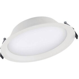 LEDVANCE DOWNLIGHT ALU LED vstavané kúpeľňové svetlo LED pevne zabudované LED osvetlenie 35 W IP44 biela; 4058075091559