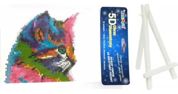 Norimpex Diamantové maľovanie Farebné mačiatko