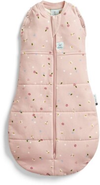 ERGOPOUCH Zavinovačka a vak na spanie 2v1 Cocoon Daisies 6-12 m, 8-10 kg, 2,5 tog